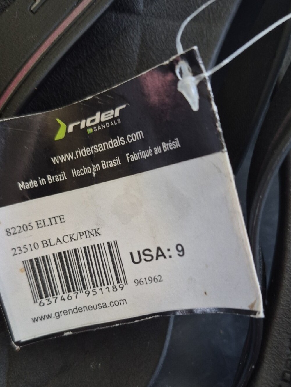 Rider Flip Flops - Picture 2 of 3